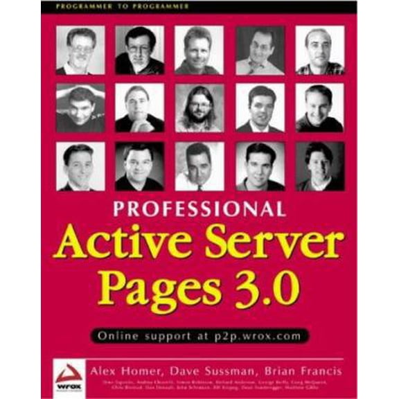Pre-Owned Professional Active Server Pages 3.0 (Paperback) 1861002610 9781861002617