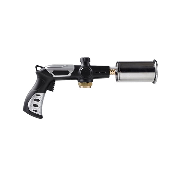 Professional Adjustable Butane Torch Gun - High-Heat Culinary & DIY Flame Tool for Searing, Welding & BBQ (3272°F Max)
