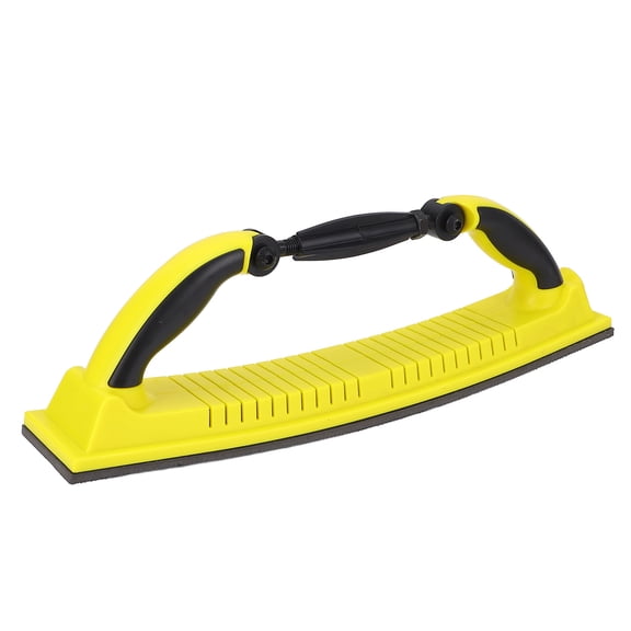 Professional Adjustable Radius Flexible Longboard Hand Sanding File Block, Hook and Loop Backing Manual Sandpaper Holder for Automotive Body Car Polishing Woodworking, 16.5 inches / 42 cm