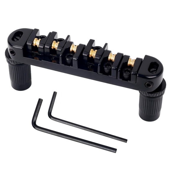 Professional Adjustable Roller Saddles Guitar Bridge Replacement 6 String Guitar Bridge for Electric Guitar Accessories