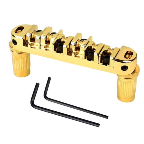 Professional Adjustable Roller Saddles Guitar Bridge Replacement 6 String Guitar Bridge for Electric Guitar Accessories