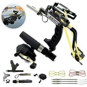 Professional Adult Wrist Laser Slingshot - Mud balls, Reel & Wristband Piaoyu