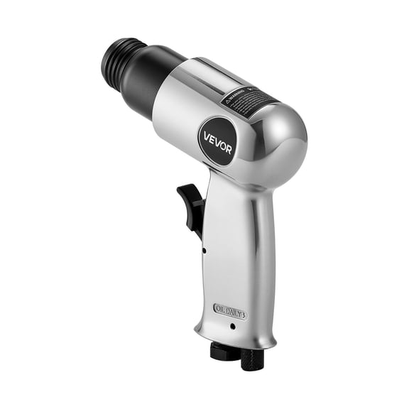 Pneumatic Air Hammer Tool Kit, 4500 Blows Per Minute, Includes 4 Chisel Tips (11 CFM)