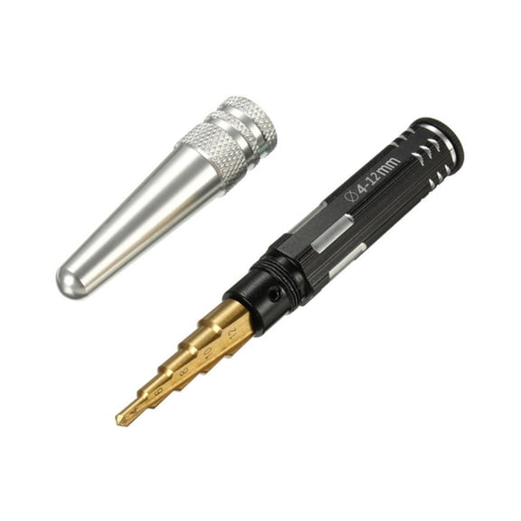 Professional Alloy Plated Step Drill Reamer Trapezoidal Drill Bit For Hobbyists And DIY Enthusiasts Up To 12mm