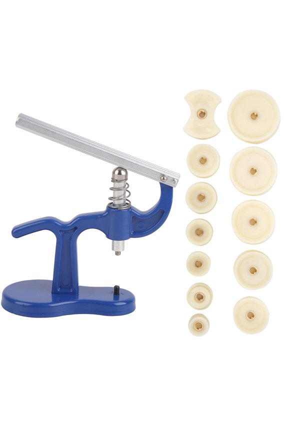 Professional Alloy Watch Press Tool with 12 Dies for Easy Repairing