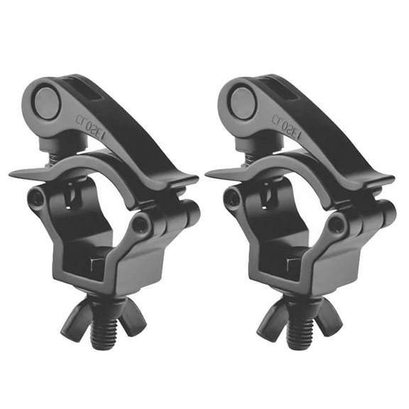 Professional Aluminum Alloys Single Buckles Clamps Secure Stage Light Mounting for 32 35mm Diameter Pipe