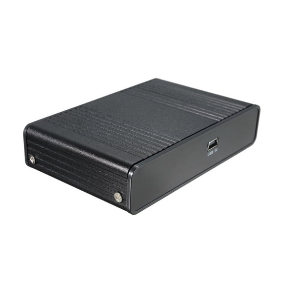 Professional Aluminum Computer Sound Card USB Opticaled Interfaces 24Bit/192kHz Resolution For Streaming