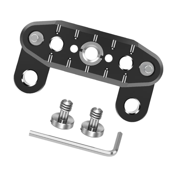 Professional Aluminum Expansion Bracket Microphone Monitor Mounting Extension