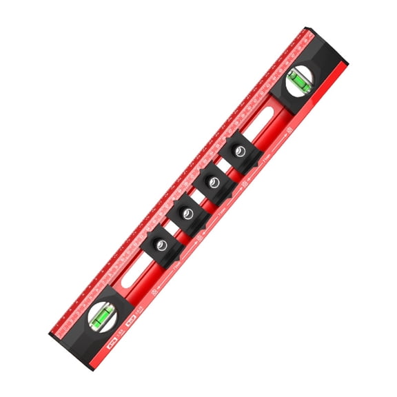 Professional Aluminum Horizontal Vertical Level With Visible Marking System For Efficient Electrical Box Layout Planning