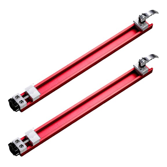 Professional Aluminum Miter Gauges For Power Chainsaws With Reverse Locking Mechanism And Two Size Available