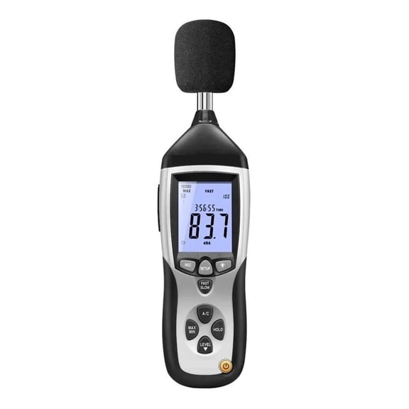 Professional Analog Decibel USB Output 130DB Digital Sound Level Meter with Datalogger Noise DB ,Feature Packed