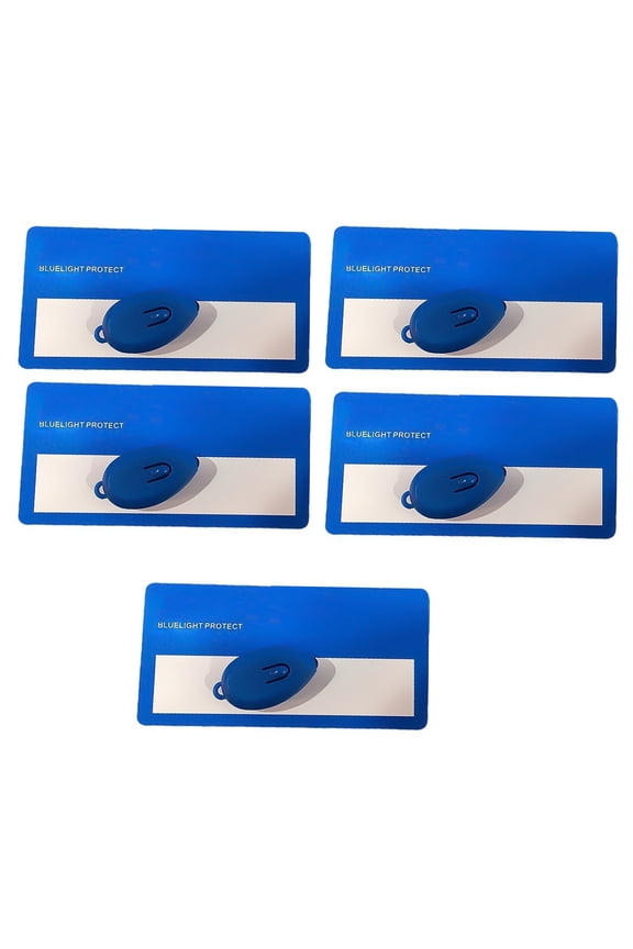 Professional Anti-Blue Light Tester Card,Including Anti-Blue Light Cards and Blue Light Generators for Eyeglasses Tester