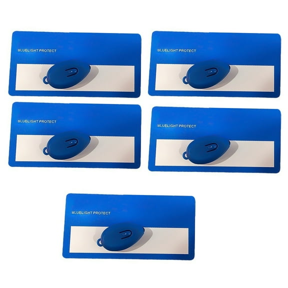 Professional Anti-Blue Light Tester Card,Including Anti-Blue Light Cards and Blue Light Generators for Eyeglasses Tester