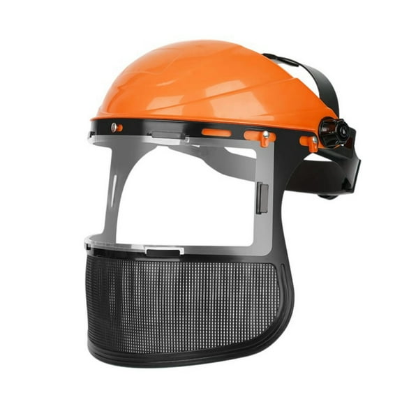 Professional Anti Impacts Full Face Protections Visors Clear Lens Adjustable Comfort Fit Face Shield For Work Safety