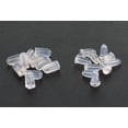 Silicone Earring Backs, 20 Pcs Hypoallergenic Anti-Puncture Clear ...