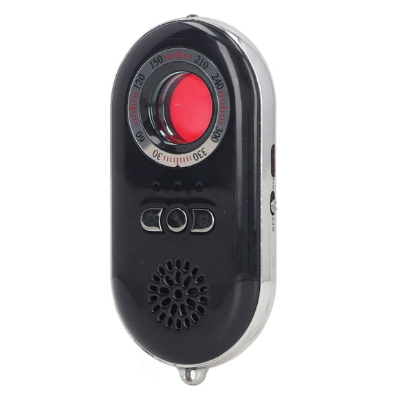 Professional Anti Spy Hidden Camera Detector with Infrared Signal Sweeper and LED Light for Hotel Home Travel Office Protection, 13x8x4 inches / 33x20.3x10.2 cm