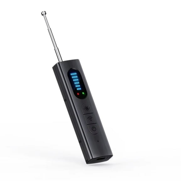 Professional Anti-Spying Kit: Hidden Camera Detector, GPS Tracker Scanner, RF Bug & Wireless Signal Detector for Vehicle & Personal Security