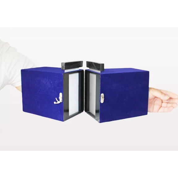 Professional Arm Chopper Stage Magic Tricks Large Scale Hand Severing Illusion Visible Blade Cutaway Design Prop Magician Magic