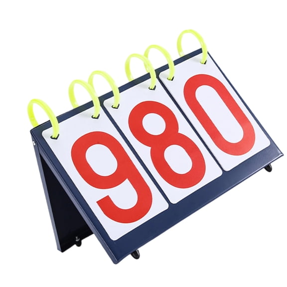 Professional Athletic Competition Scoreboards Set with Windproofs Film Paper Surfaces Suitable for Coaching Referees