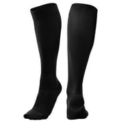 Professional Athletic Socks, 1 Pair, Large, Black