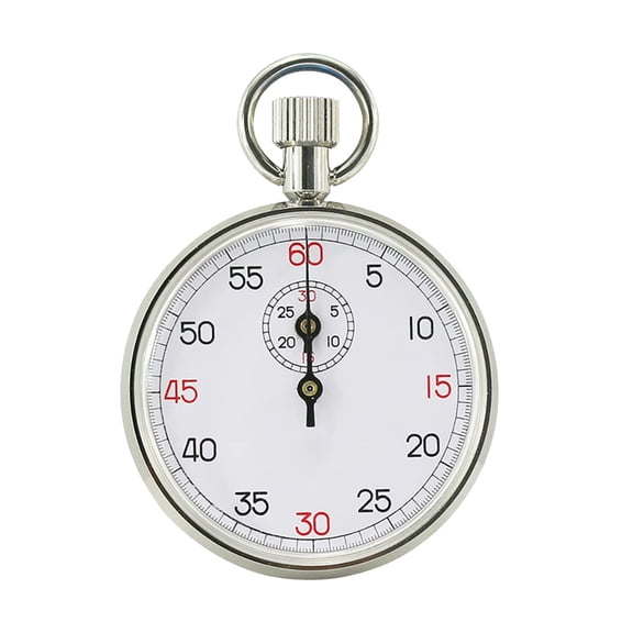Professional Athletic Timer with Split Chronograph Alarm Functions Large Display Metal Stopwatches for Sports Officials