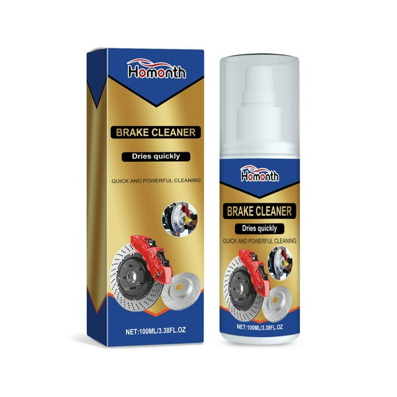 Professional Automotive Brake Cleaner Spray 3.4 Oz Powerful Stain Removal Degreaser For Disc Brakes And Maintenance