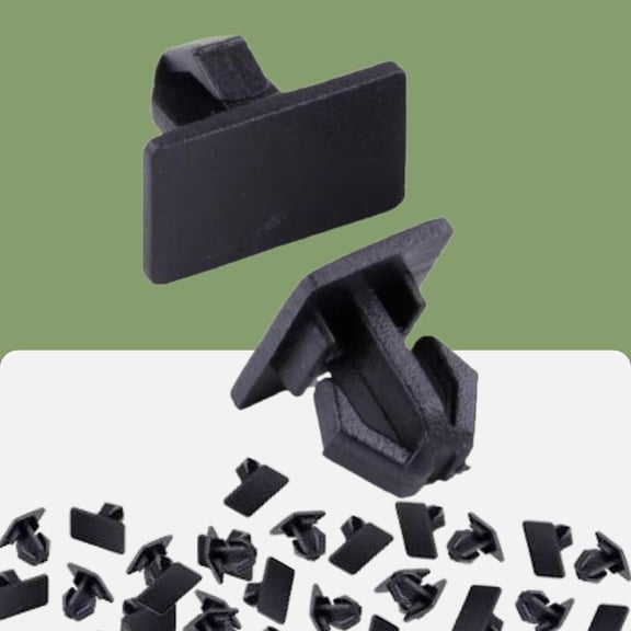 Professional Automotive in Bulk 100PCS Rocker Molding Clips Compatible with Chrysler 300, Dodge Charger, Magnum Replaces OEM 1BA41AX1-AA Durable Body Trim Fasteners