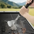 thumbnail image 1 of Professional BBQ Grill Brush – 17-Inch Bristle-Free Design, Stainless Steel Scraper, Durable, 1 of 11