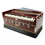 Professional BINA 7 Stopper 3 Multifold Bellow 39 Keys Double Reeds Harmonium
