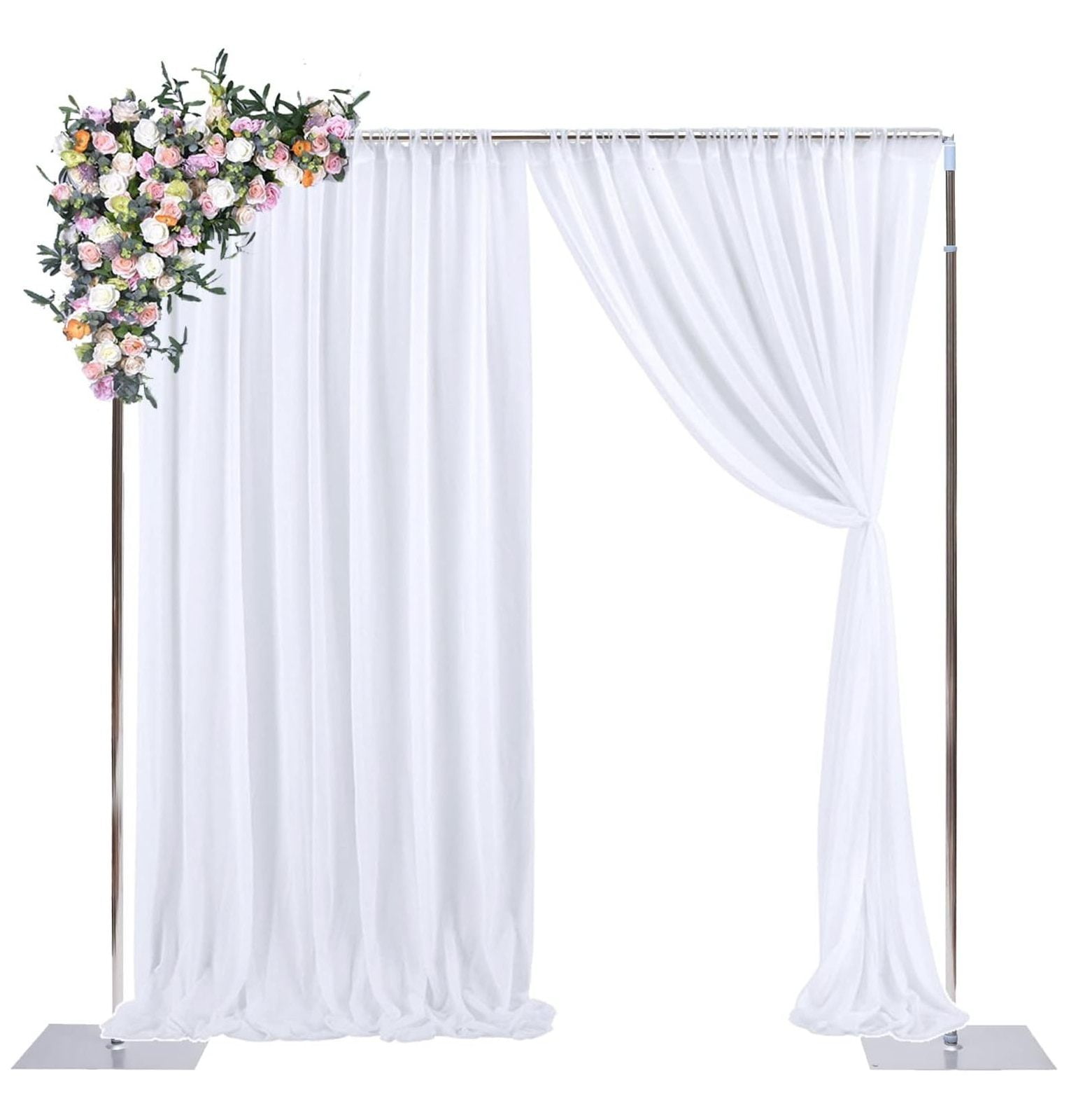 Professional Backdrop Stand Pipe Kit, 10x10 FT Portable Adjustable