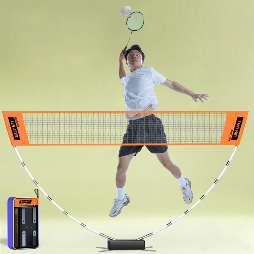 Professional Badminton Net Badminton Training Net For Adults Badminton Training Net (Orange)