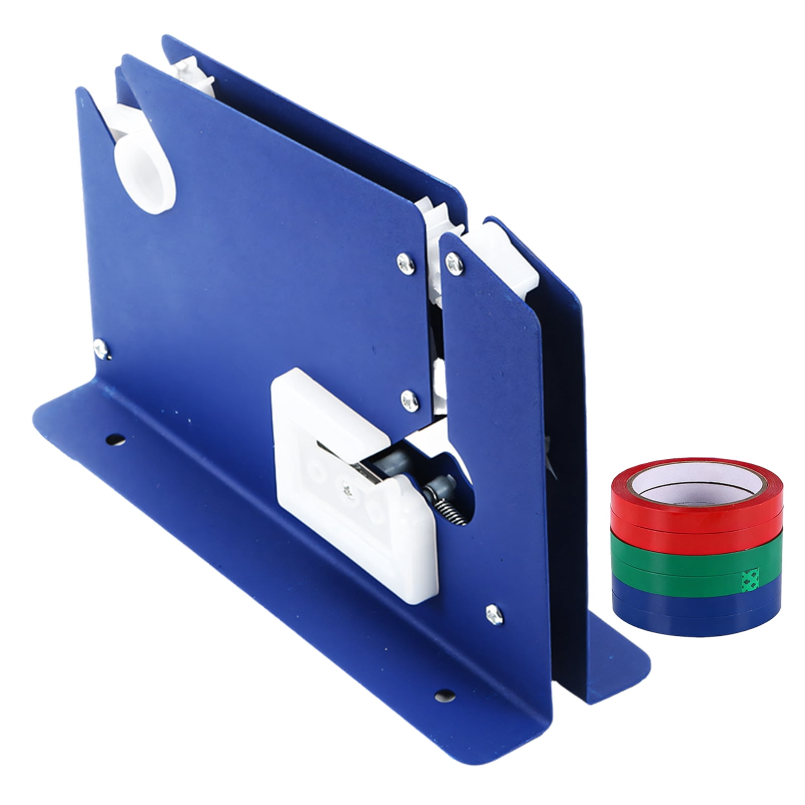 Professional Bag Sealing Machine With 6 Tape Rolls Heavy Duty Iron Dispenser For Warehouse Use