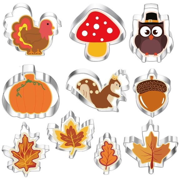 Professional Baking Cookie Mold Set Holiday Themed Designs Easy Cleaning Dishwasher Safe Dessert Bakewares