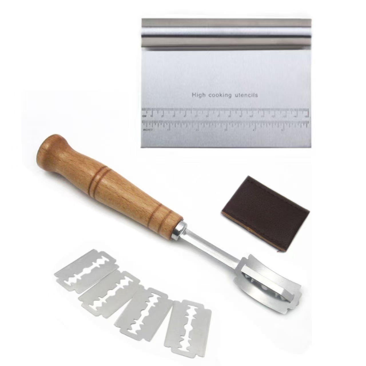 Professional Baking Tool Set, Pastry Cutter & Bread Lame Kit with ...