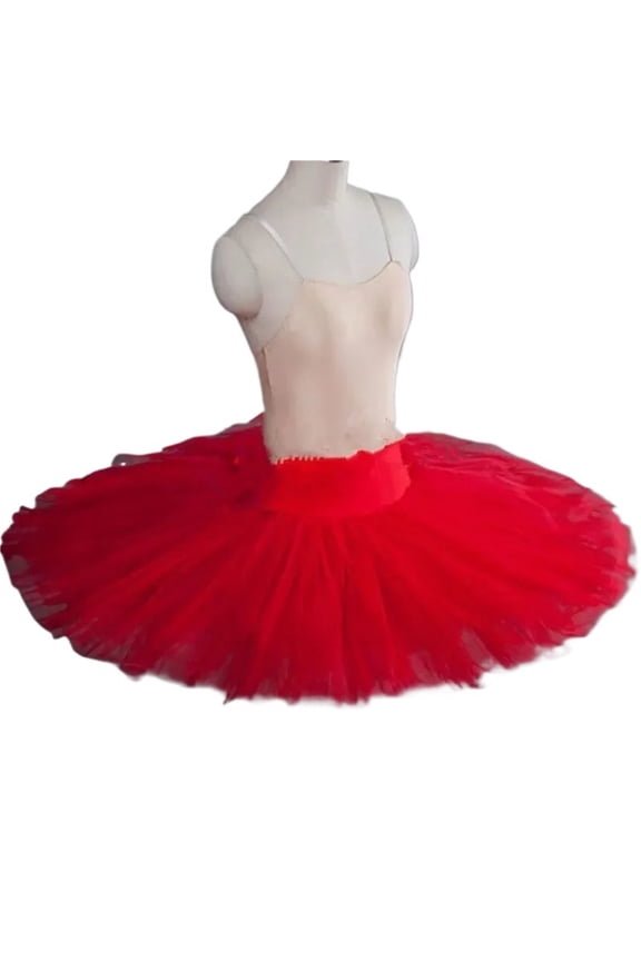 Professional Ballet Tutu Girl Ballet Swan Lake Performance Costumes 7Layers Hard Mesh Tutu Ballet