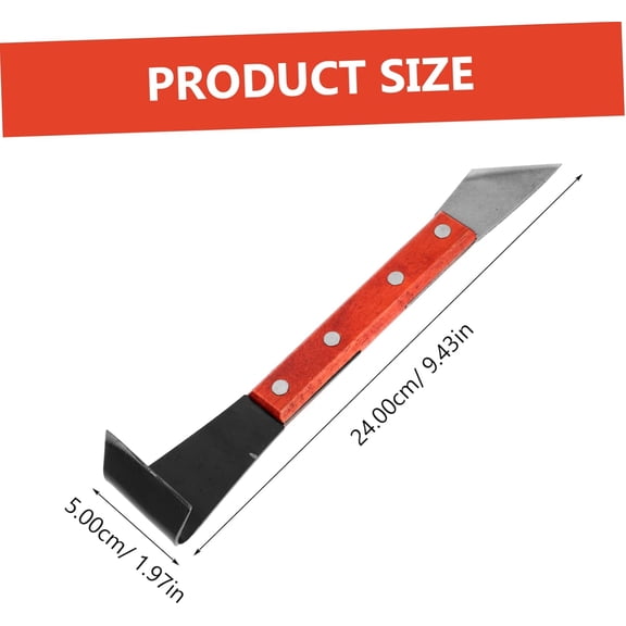 Professional Bark Scraper Tool for Bonsai and Tree Stump Removal - Handheld Steel Stripping Cutter for Logs