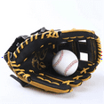 thumbnail image 1 of Professional Baseball Gloves Youth Adult Leather Baseball Gloves Softball Training Catcher Gloves 12.5 Inches, 1 of 5