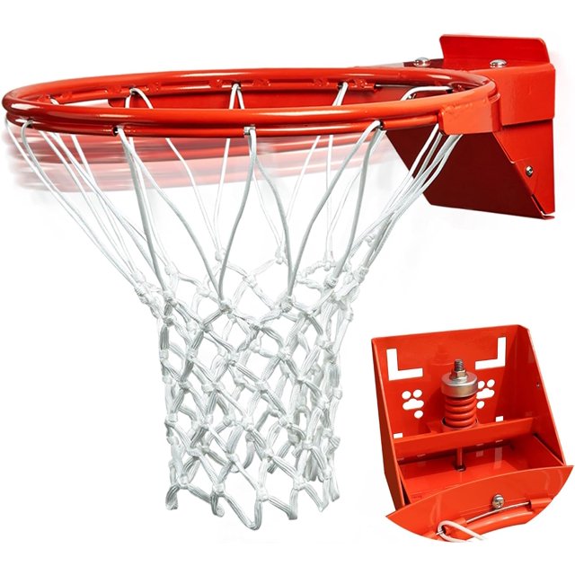 Professional Basketball Rim, Heavy Duty 18 Inch Basketball Rim