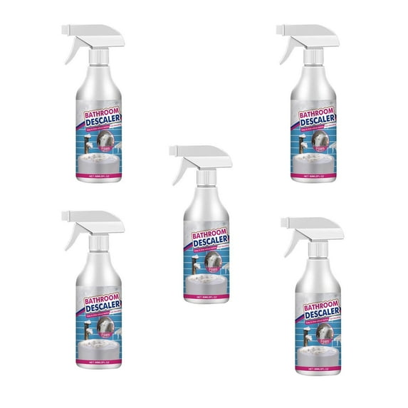Professional Bathroom Cleaner 2-Pack (120ml each) - Hard Water Stain Remover & Grout Cleaner | EPA Safer Choice Certified | Streak-Free Shower Door Cleaner | No-Scrub Formula