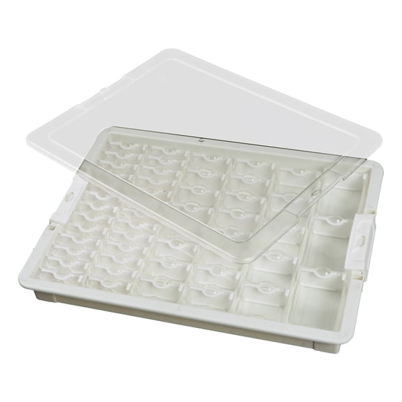 Professional Bead Sorting Tray with Transparents Lid Jewelry Storage Container Practical Small Accessories Organizers