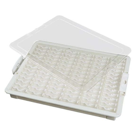 Professional Bead Sorting Tray with Transparents Lid Jewelry Storage Container Practical Small Accessories Organizers