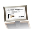 thumbnail image 1 of Professional Beautician License Frame - 5.5 by 8.5 inch Opening Self Standing Work Station Frame with Hanger, 1 of 4