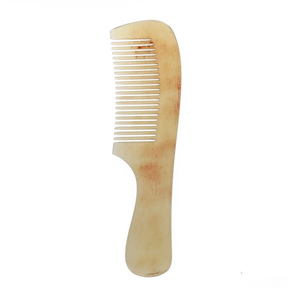 Professional Beauty Ox Horn Hair Comb Brush Spa Massage