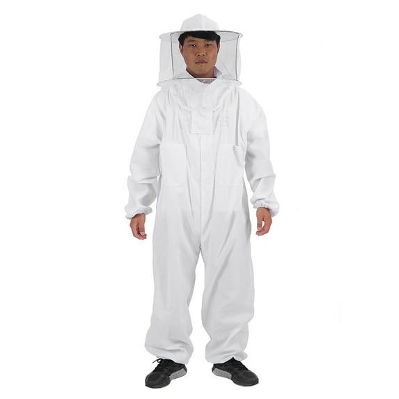 Professional Beekeeper Protective Suit Breathable Bee Keeping Full Body Suit Beekeeping Protective Equipment