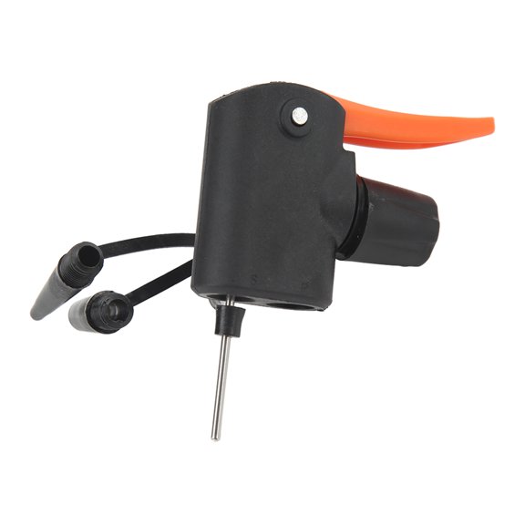 Professional Bicycle Multi Valve Head Universal Bike Air Nozzle Replacement Pump Adapter for British American and French Valves, 0.2x1.1x1.5 inches / 6x27x38 mm