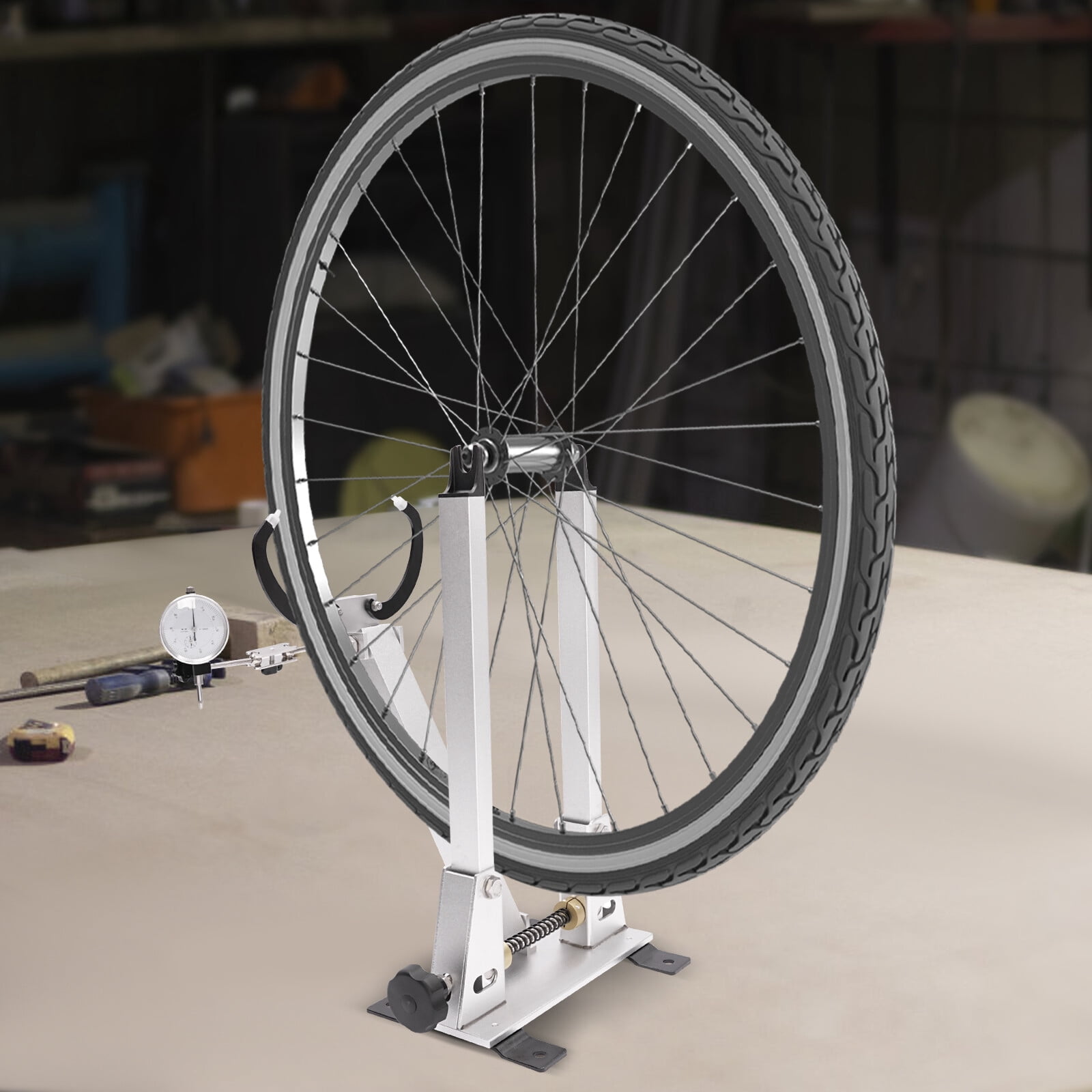 Stand Out Rim Professional Bike Wheel Truing Stand Set Bicycle Adjustment Rims Tool ...