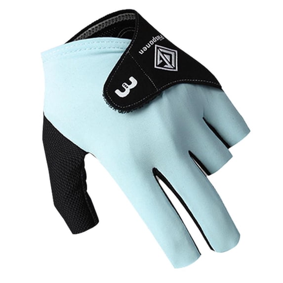 Professional Billiard Glove for Men Women, Breathable Nylon Spandex Anti Slip Cue Glove With Three Finger Design, Ergonomic Snug Fit for Enhanced Control And Comfort