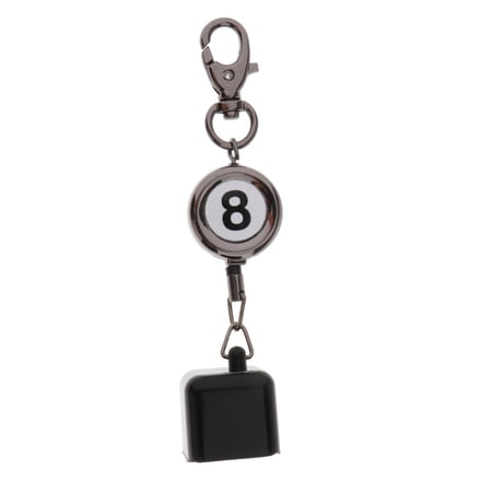 Professional Billiard Pool Cue Chalk Holder with Swivel Clip for Billiard Cue Snooker Accessory - Easy to Use