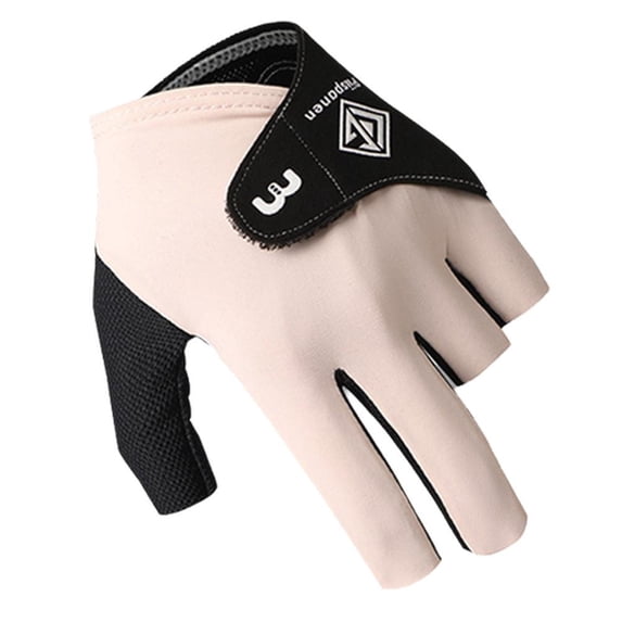 Professional Billiards Glove with Anti-Slip Grip Ergonomic Three-Finger Design for Enhanced Control and Comfort