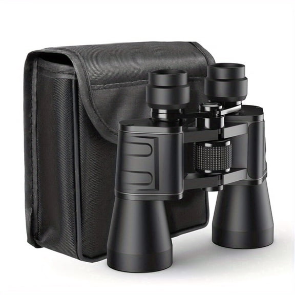 Professional Binoculars for Adults, 180 x 100HD High Power HD Optics with Large Objective Lens & Multi-Coated Film, Waterproof Compact Binoculars for Travel Concert Stargazing